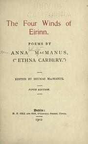 Cover of: The four winds of Eirinn | Anna MacManus