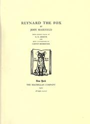 Cover of: Reynard the Fox by John Masefield