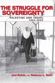 Cover of: The Struggle for Sovereignty by Joel Beinin, Rebecca L. Stein