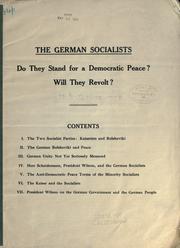 Cover of: The German socialists. by William English Walling, William English Walling