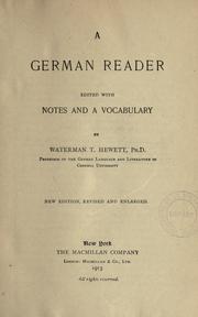 Cover of: A Germman reader