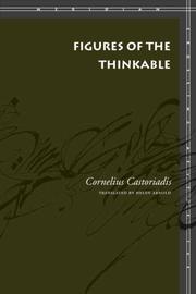 Cover of: Figures of the Thinkable (Meridian: Crossing Aesthetics)