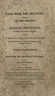 Cover of: A hand book for infantry by by William Duane.