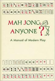 Cover of: Mah Jong, Anyone? by Lucille Evans, Kitty Strauser