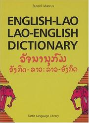 English-Lao, Lao-English dictionary by Russell Marcus