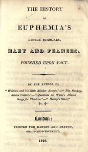 The history of Euphemia's little scholars, Mary and Frances