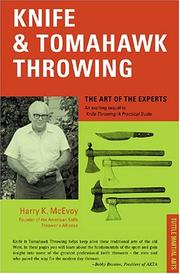 Cover of: Knife & tomahawk throwing by Harry K. McEvoy