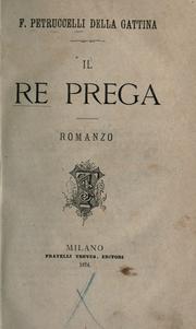 Cover of: Il re prega: romanzo