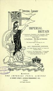 Cover of: Imperial Britain by Theodore Johnson