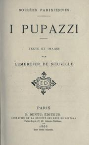Cover of: I Pupazzi, texte et images par Lemercier de Neuville.