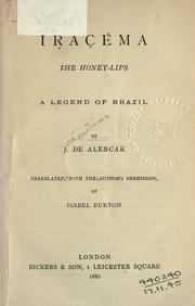 Cover of: Iracéma by José de Alencar