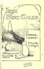 Cover of: Irish fairy tales by Edmund Leamy