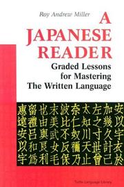 A Japanese Reader by Roy Miller