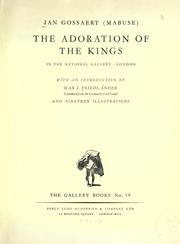 Cover of: Jan Gossaert (Mabuse): The adoration of the kings, in the National Gallery, London.