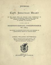 Cover of: Journal of Capt. Jonathan Heart by Jonathan Heart