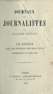 Journaux et journalistes by Alfred Sirven