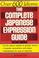 Cover of: The Complete Japanese Expression Guide (Tuttle Language Library)