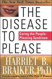 Cover of: The disease to please