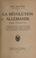 Cover of: La révolution allemande (novembre 1918-janvier 1919)  La république à Munich, les conseils de soldats, le retour des troupes à Berlin