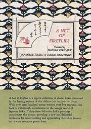 Cover of: A Net of Fireflies: Japanese Haiku and Haiku Paintings