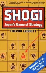 Cover of: Shogi | Trevor Leggett