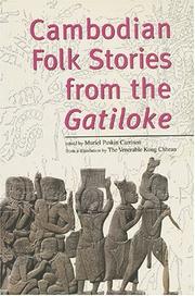 Cambodian Folk Stories by Muriel Paskin Carrison