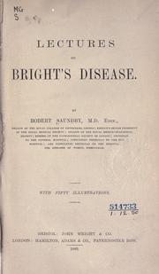 Cover of: Lectures on Bright