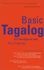Cover of: Basic Tagalog for Foreigners and Non-Tagalogs (Tuttle Language Library) | Paraluman S. Aspillera