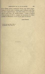 Le récit de la coupe de Bathyclès dans les Iambes de Callimaque by Koenraad Kuiper