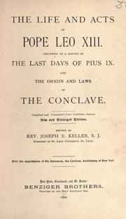 Cover of: The despotic acts of Pope Leo XIII