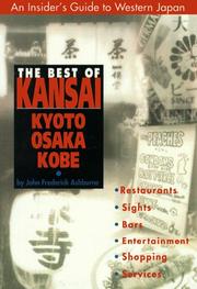 Cover of: The Best of Kansai by John Frederick Ashburne