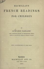 Cover of: Macmillan's French readings for children