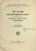 Cover of: The method for ornithophaenology inauguarated by the Hungarian Central Office of Ornithology.