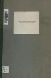 Cover of: Miscellaneous poisonings, acute: method of George H.W. Lucas and Robert J. Imrie.