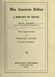 Cover of: Miss American dollars: a romance of travel