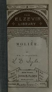 Cover of: Molier.