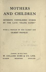 Cover of: Mothers and children