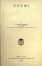 Cover of: Noémi by Sabine Baring-Gould