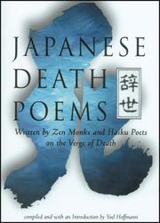 Cover of: Japanese Death Poems: Written by Zen Monks and Haiku Poets on the Verge of Death
