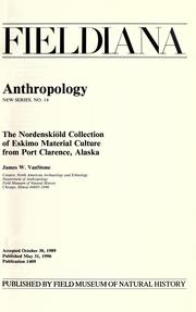 Cover of: The Nordenskièold collection of Eskimo material culture from Port Clarence, Alaska