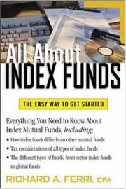 Cover of: All About Index Funds (All About... (McGraw-Hill))