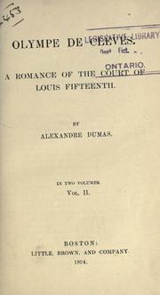 Olympe de Clèves, Vol. II