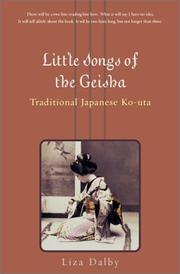 Cover of: Little Songs of the Geisha by Liza Dalby