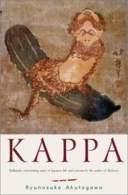 Cover of: Kappa by Akutagawa Ryūnosuke