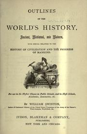 Cover of: Outlines of the world