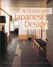 Cover of: At Home With Japanese Design by Jean Mahoney, Peggy Landers Rao