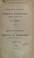 Cover of: Report of the proceedings of the tribunal of arbitration convened at Paris, 1893...