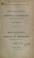 Cover of: Report of the proceedings of the tribunal of arbitration convened at Paris, 1893...