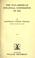 Cover of: The Pan-American Financial Conference of 1915.
