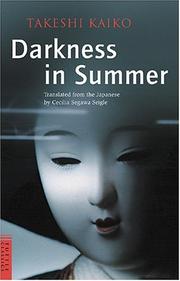 Cover of: Darkness In Summer (Classics of Japanese Literature)